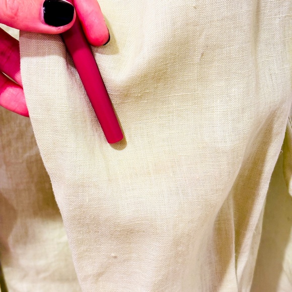 PROPORTION PETITE CONRAD C Lime green button down shirt - Picture 7 of 9